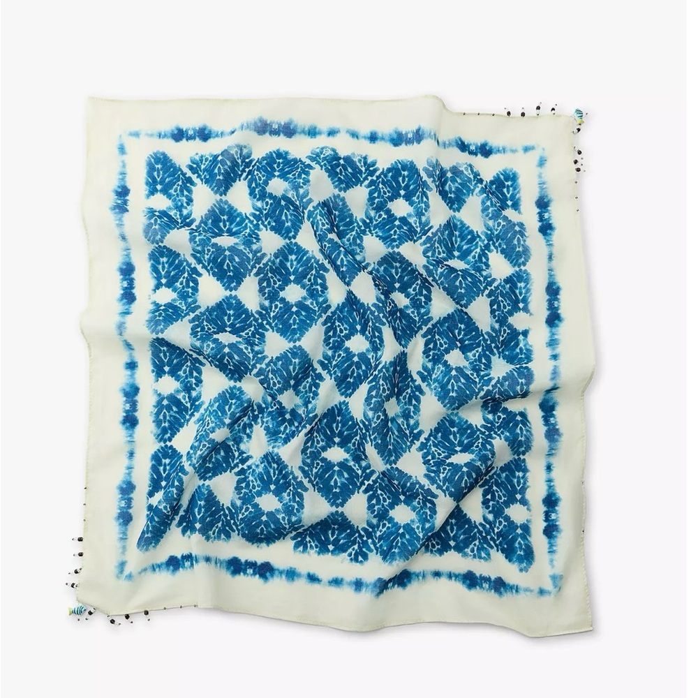 Fish and beads Printed Scarf 🐟